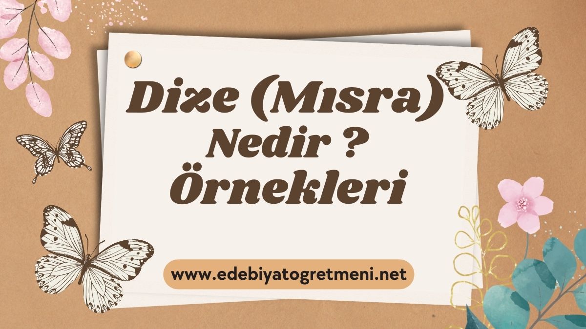 Dize (Mısra)