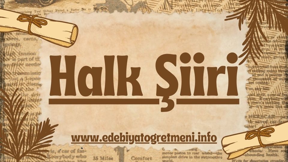 halk şiiri